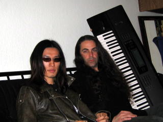 taka and Michale T.Ross. when taka was working on demo in 2005